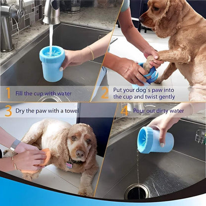 Portable Dog Paw Cleaner Cup for Dogs and Cats - MaePaws