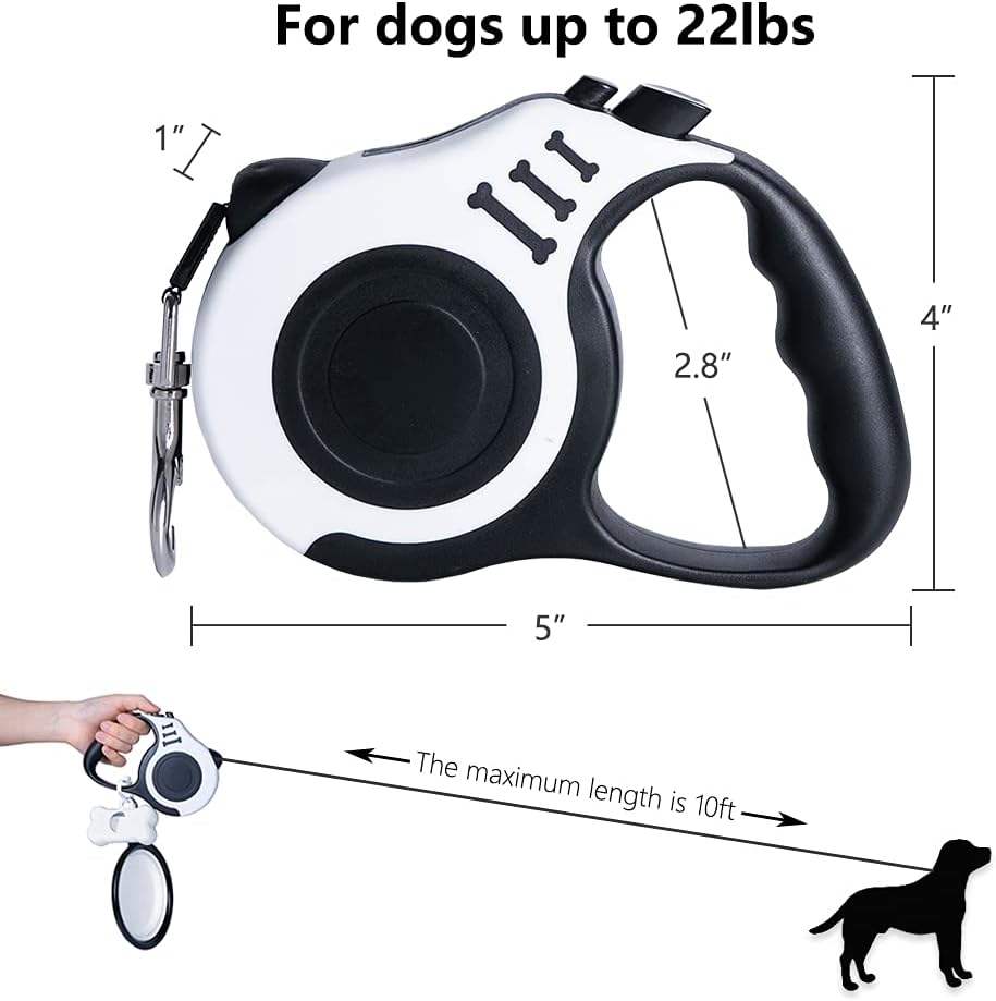 16ft Retractable Dog Leash – Tangle-Free & Anti-Slip Handle - MaePaws