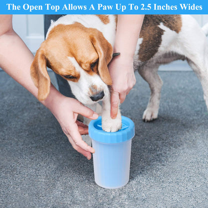 Portable Dog Paw Cleaner Cup for Dogs and Cats
