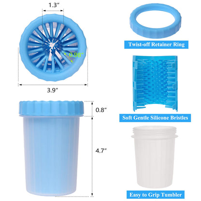 Portable Dog Paw Cleaner Cup for Dogs and Cats