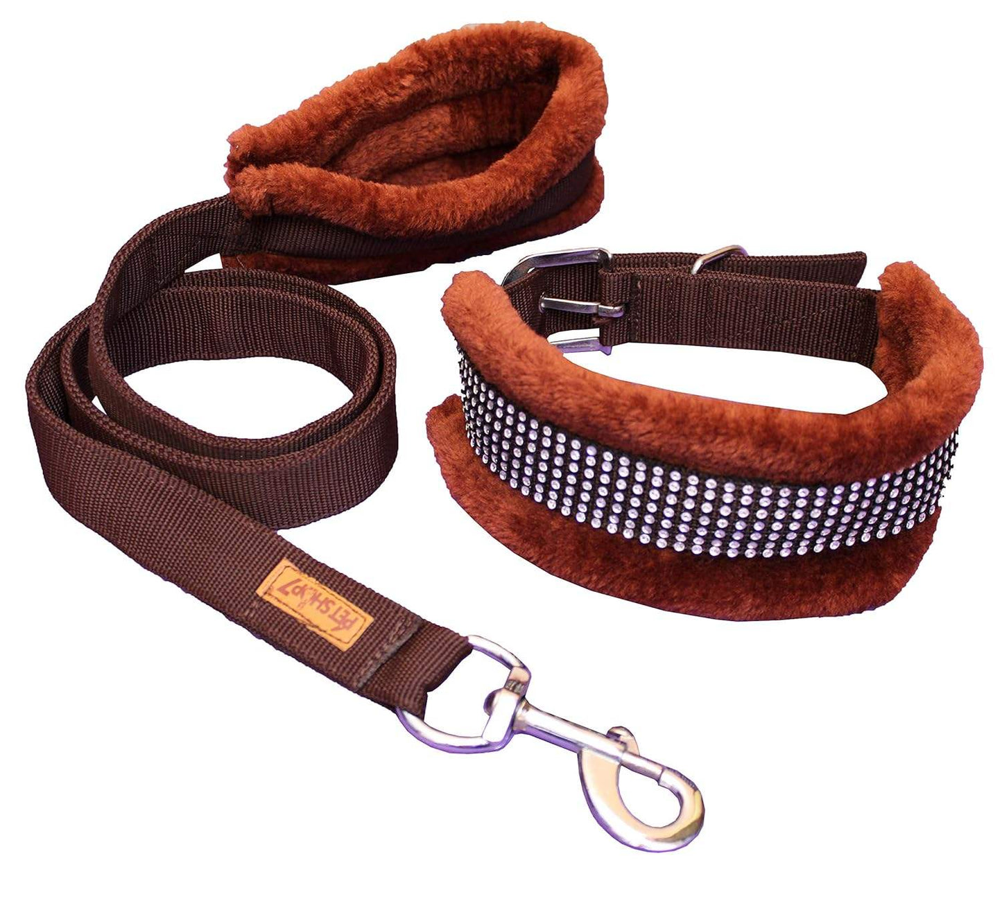 Petshop7 Fur Nug Dog Collar & Leash – Adjustable & Comfortable - MaePaws