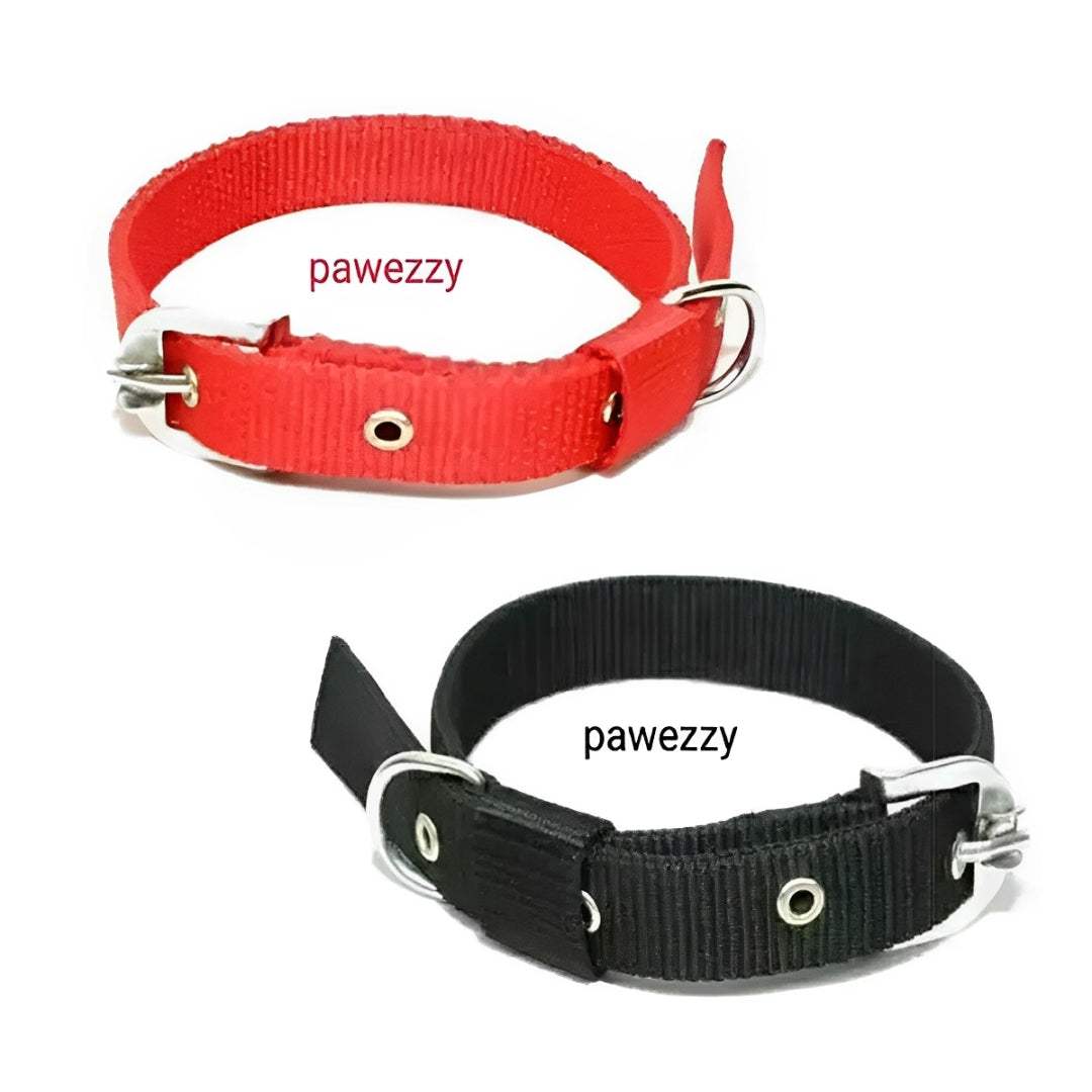 Set of 2 Adjustable Dog Collars – Durable & Comfortable - MaePaws