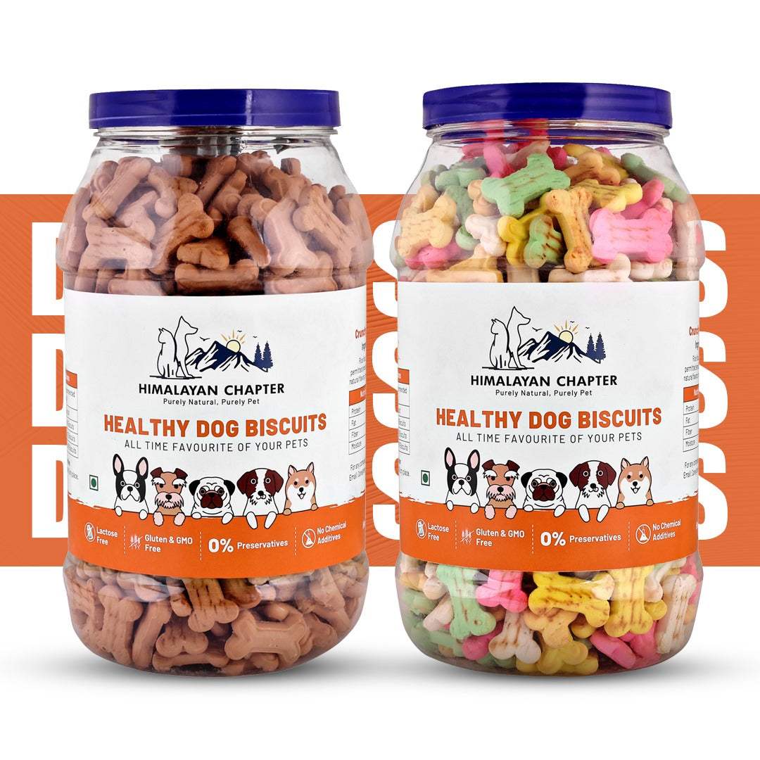 HIMALAYANCHAPTER: Ultimate Dog Treat Combo – Biscuits & Chew Sticks - MaePaws