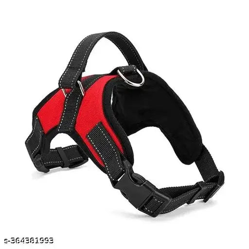 The Pets Popular Red Star Body Belt – Reflective, Adjustable & Comfortable