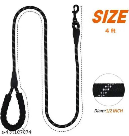 Heavy-Duty Fancy Dog Leash – Durable & Comfortable (1pc) - MaePaws