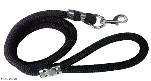 Dog Combo Pack – Harness, Collar & Leash Set (Black, Medium)