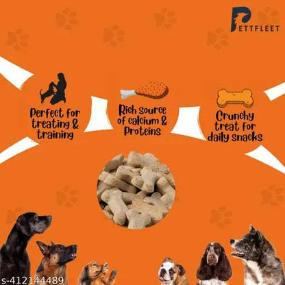 Pettfleet Snackoo Chicken Dog Treats – 500g of Nutritious Goodness! - MaePaws