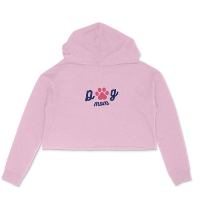 Dog Mom Women’s Crop Hoodie – Chic, Cozy & Perfect for Dog Lovers! - MaePaws