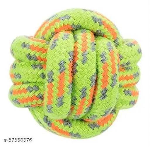 Puppy Chew Rope Ball Toy – Pack of 3 - MaePaws