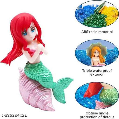 Miniature Mermaid Resin Toys – Aquarium & DIY Decorations - MaePaws