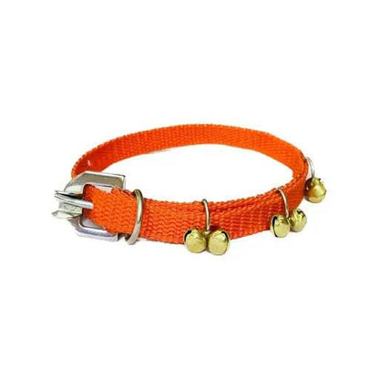 Nylon Dog Ghungroo Collar & Leash Set – For Small Puppies & Dogs - MaePaws