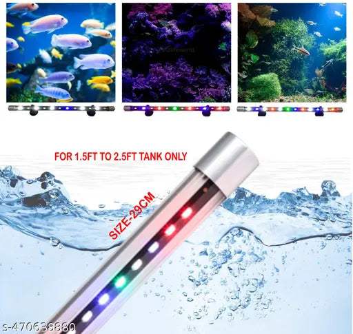 Multicolor LED Aquarium Light – Waterproof & Submersible Fish Tank Lighting (Freshwater & Saltwater) - MaePaws